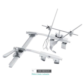 Ribbon blade malleable