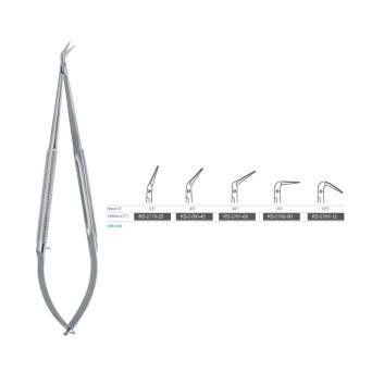 MICRO SCISSORS WITH ROUND HANDLE