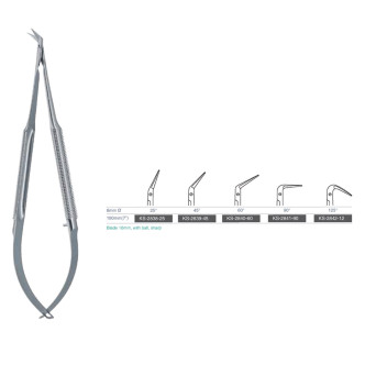 MICRO SCISSORS WITH ROUND HANDLE