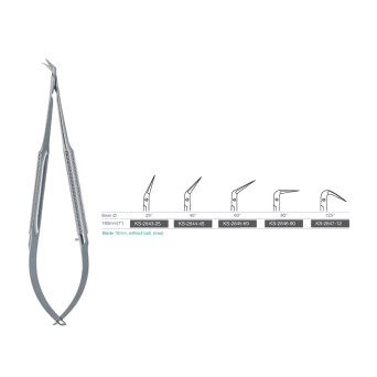MICRO SCISSORS WITH ROUND HANDLE